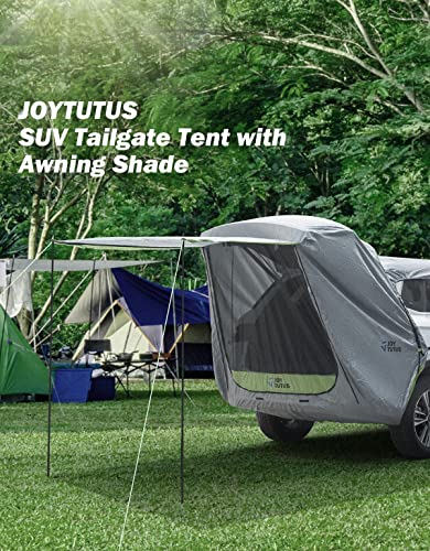 JOYTUTUS SUV Tailgate Tent with Awning