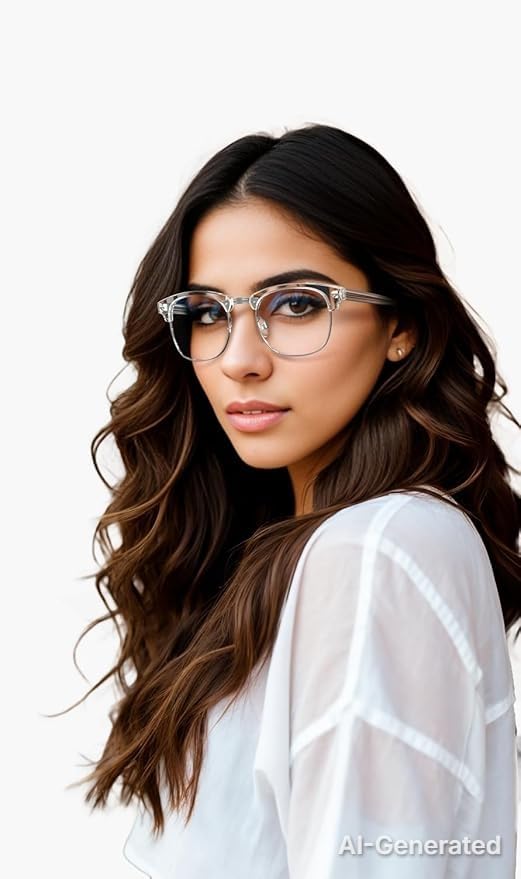 Image of VISOONE Lightweight Blue Light Blocking Glasses Square with Anti Computer Glare for Gaming Men and Women MONTANA