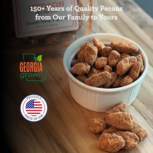 Image of HUDSON PECAN COMPANY Sweet Heat Candied Georgia Pecans: Crunch With a Kick