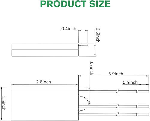 Miniatura 6 de Dispositivo de protección contra sobretensiones LED, 2 protectores de sobretensiones para protección contra rayos, pararrayos para iluminación