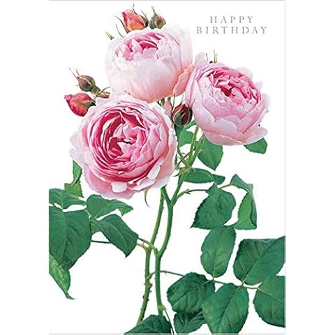 Floral Rose Scented Birthday Card ‘Happy Birthday’ Cover