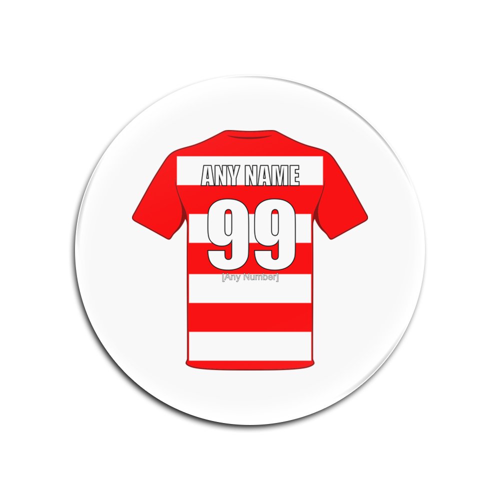 Dessous de verre foot Hamilton blanc en verre pour vos soirées match