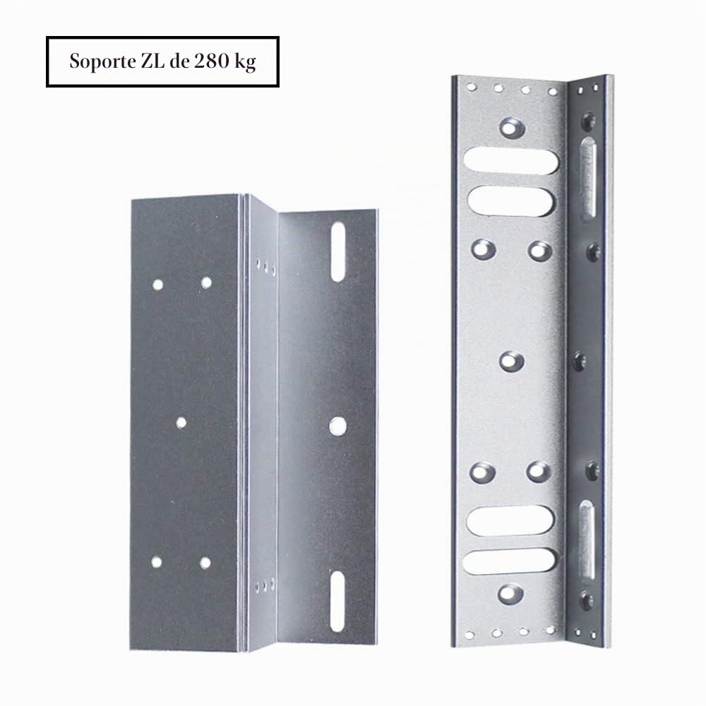 YAVIS ZL - Soporte para control de acceso de puerta interior de 280 kg de fuerza de sujeción eléctrica magnética