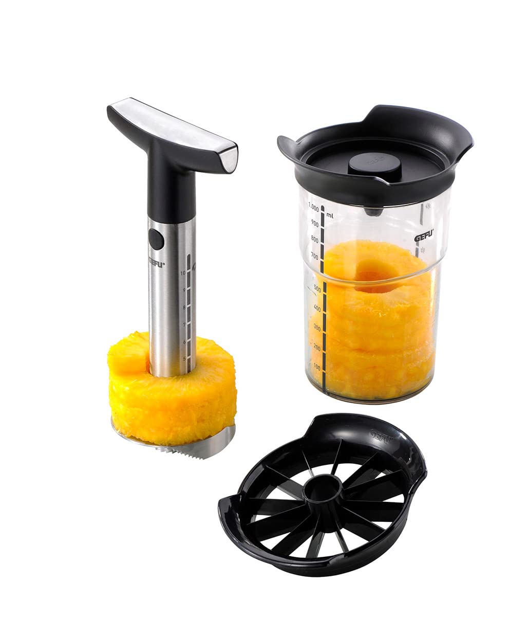 GEFU GE13550 Professional Plus Coupe-Ananas Plastique Inox 13,3 x 11 x 27,2 cm