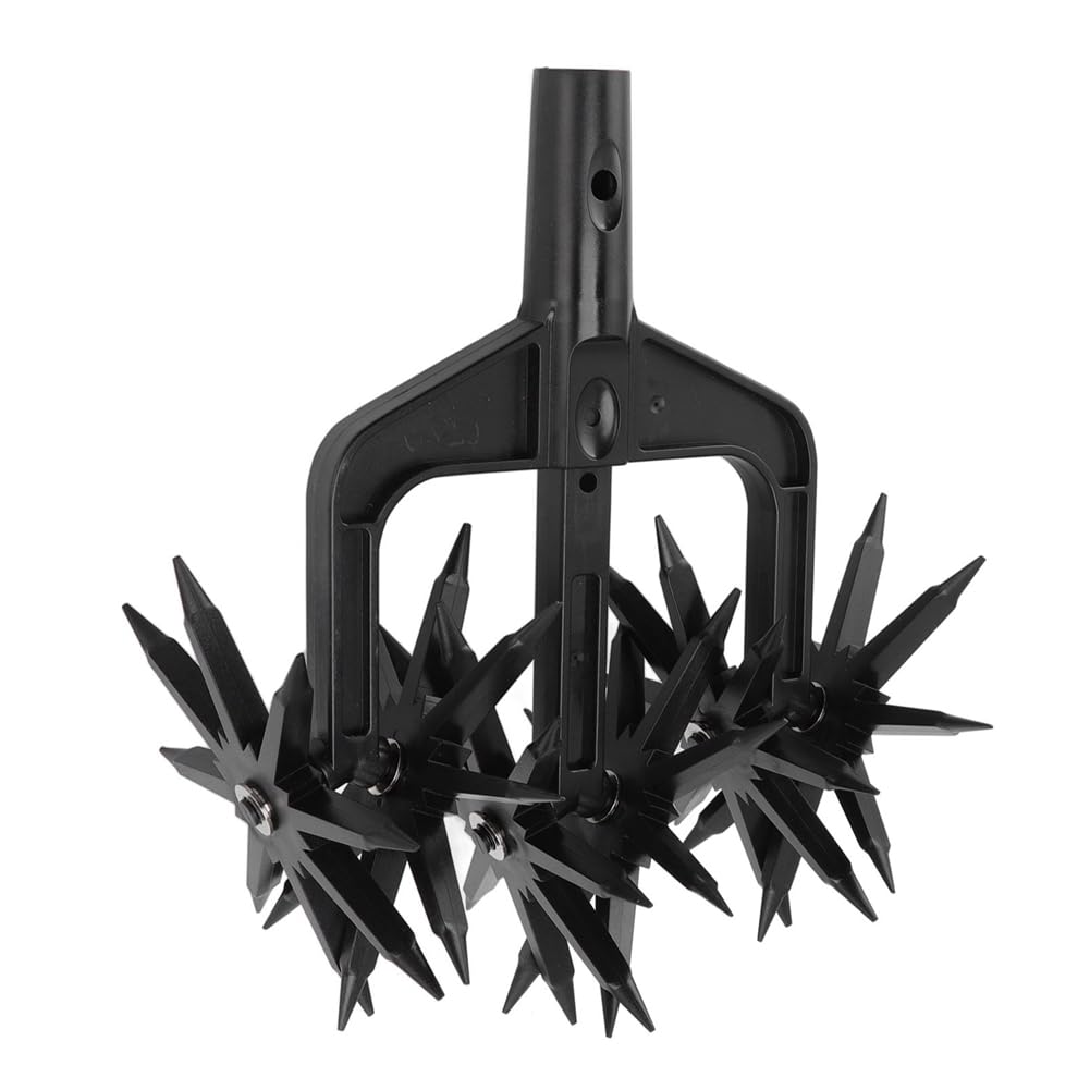 Escarificador de para herramientas de jardinería 2 en 1, escarificador, rototiller ventilado
