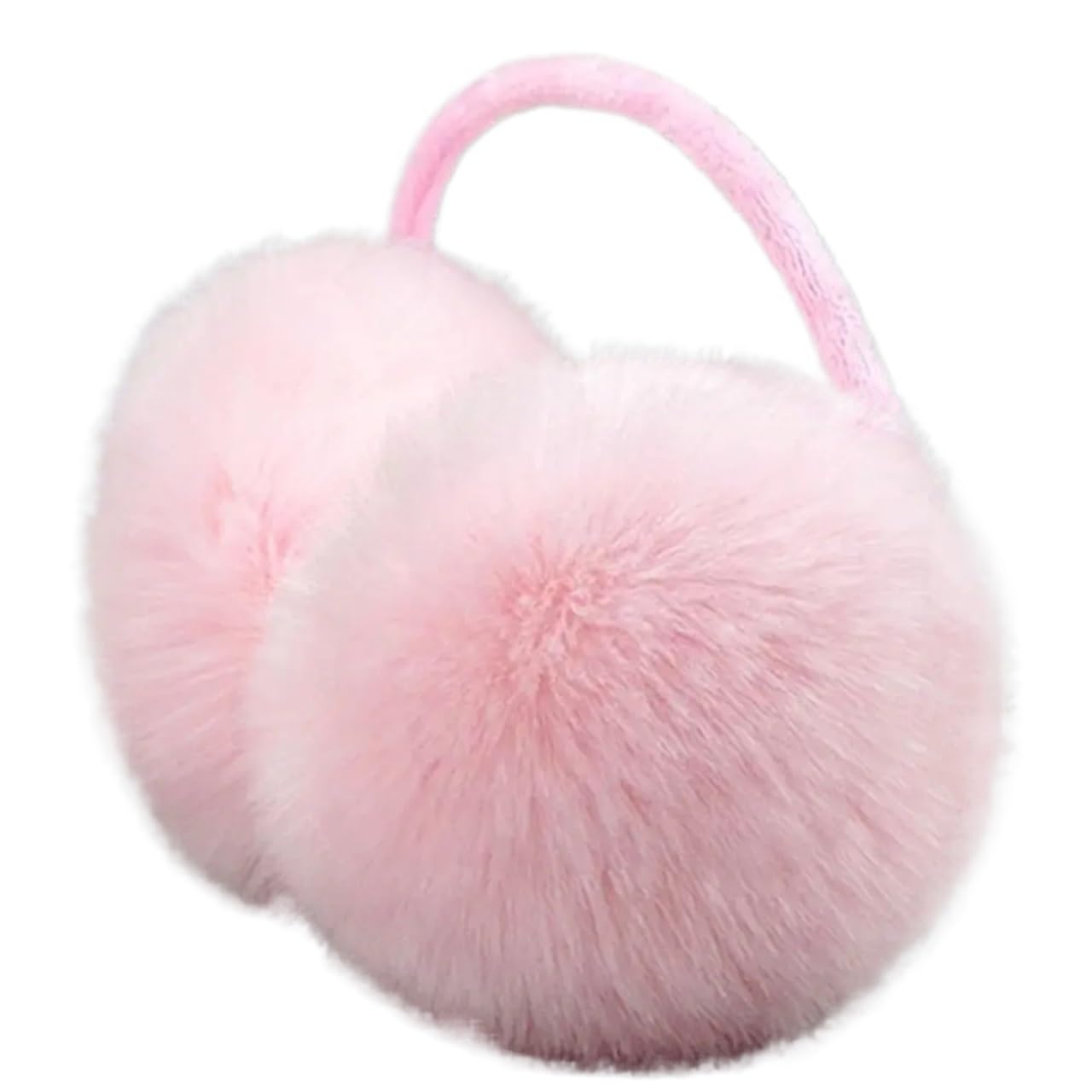 2 pièces femmes hiver cache-oreilles moelleux en peluche oreille couleurs unies mignon plus chaud doux confortable décontracté oreillettes doit fournitures pour Chaleur