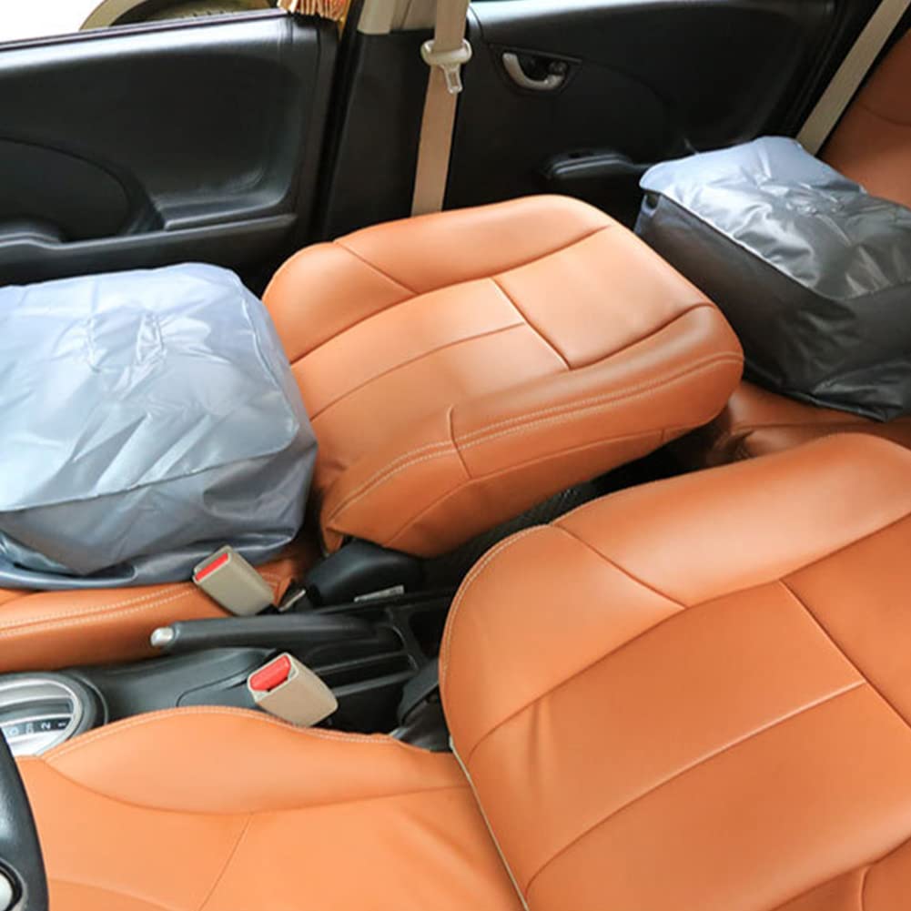 Reposapiés inflable para coche | Esenciales viaje para niños y adultos | Reposapiés viaje plegable y multifuncional y reposapiés para silla camping, elementos esenciales Teksome