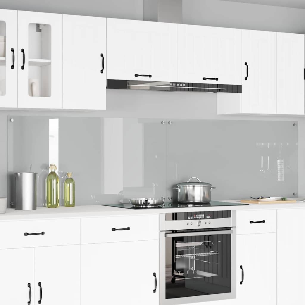 Generisch Küchenrückwand 2 pcs Transparent 120 x 60 cm Gehärtetes Glas,Heim & Garten,Küche & Esszimmer,Küchenhelfer & -utensilien-3415493