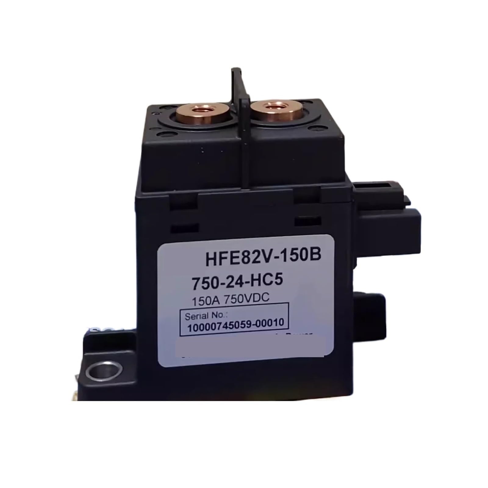 Contactor de relé de CC de Alto Voltaje HFE82V-150B/750 12-HC5, 150 A, 750 V CC, 1 Unidad(150B-750-24-HC5)