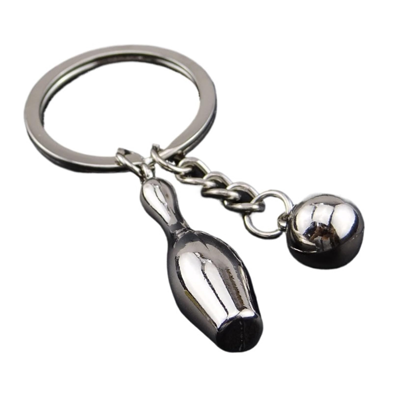 Bijoux suspendus taille et porte-clés bowling pour voiture - 5