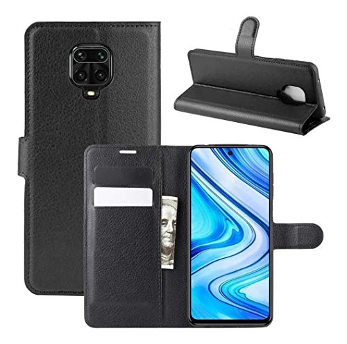 Capa Carteira (PRETA) Flip Premium Xiaomi Redmi Note 9s / Note 9 Pro/Note 9 Pro Max Tela 6.67