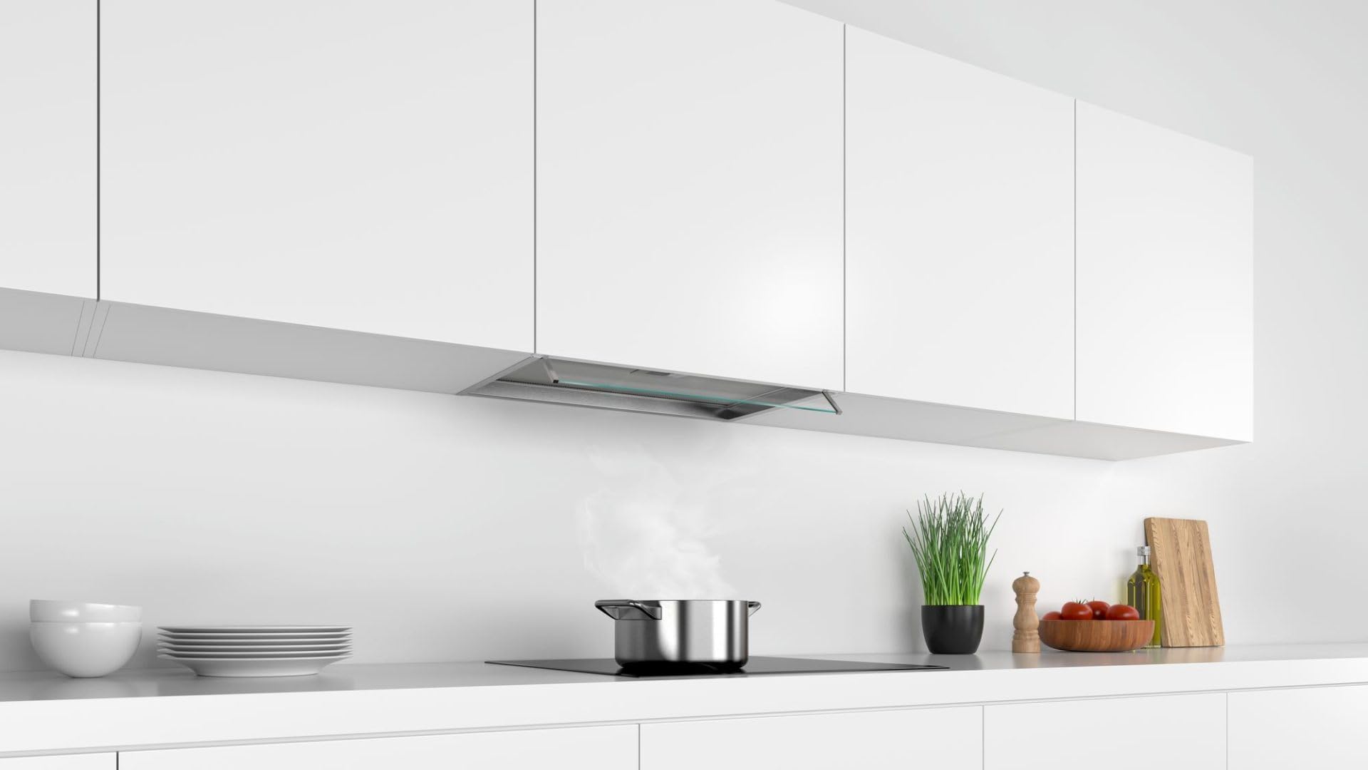 Bosch cappa a cassetta 60cm 70db 620m3/h in acciaio inox dbb66af50