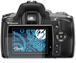 Bruni Screen Protector compatible with Sony Alpha a330 DSLR-A330 Protector Film, crystal clear Protective Film (2X)