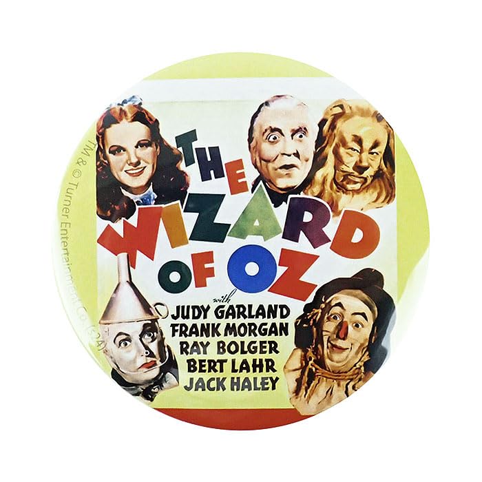 オズ 缶バッジ オズの魔法使い オズの魔法使 グッズ 缶バッジ 缶バッチ ミラー 鏡