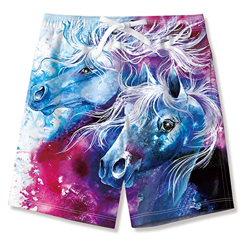 Calção de banho infantil para meninos RAISEVERN, Multicoloured 60, 13-14 Years