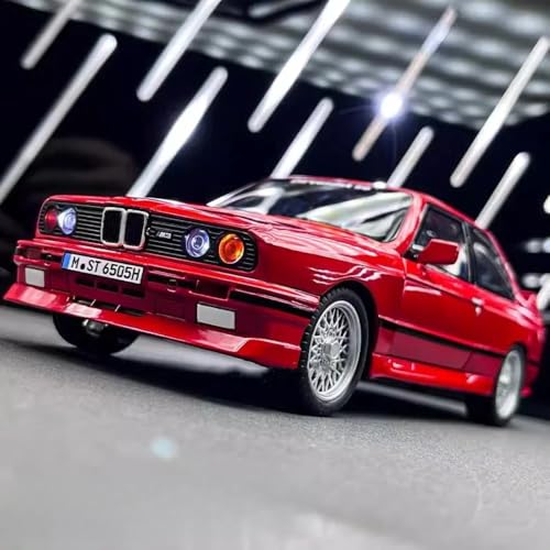 Image of 1:24 B-M-W M3 Toy Car Die Cast Metal M3 Model Cars with Light Sound Pullback Openable Door Cars Toy