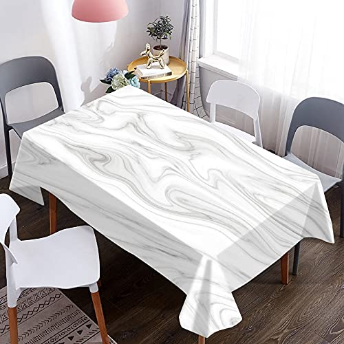 Amazon｜大理石模様の3Dテーブルクロス、防水・防油テーブルクロス