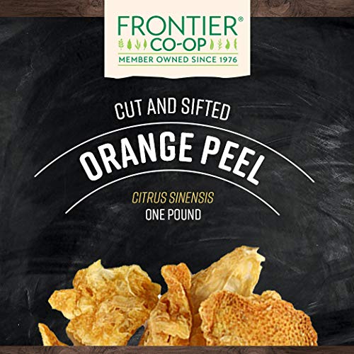 Frontier Co-op Cut & Sifted Orange Peel 1lb