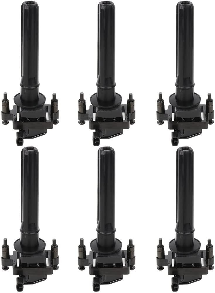 ECCPP ignition coils Pack of 6 UF199,coils packs,for Chrysler 300/Concorde/Sebring 1998-2005Replacement,for UF199 04609095AC C53,for Travel,Transportation and Repair,UF-199,UF-264,UF-342