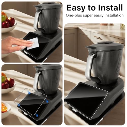 HidWee Kompatibel mit Vorwerk Thermomix TM7 für Panzerglas Schutzfolie, 1 Stück 9H Härte Schutzglas, Anti-Bläschen Displayschutzfolie, Anti-Kratzen Panzer Schutz Glas, HD Clear Displayschutz