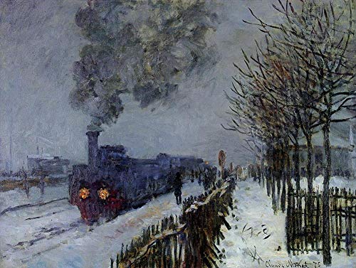 Peinture à l'huile faite à la main de Monet pour mur vide élégant