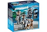 Con figuras y accesorios PLAYMOBIL Policía - Policía: Unidad Especial, Juguete Educativo, Multicolor, 15 x 5 x 15 cm, (5186)