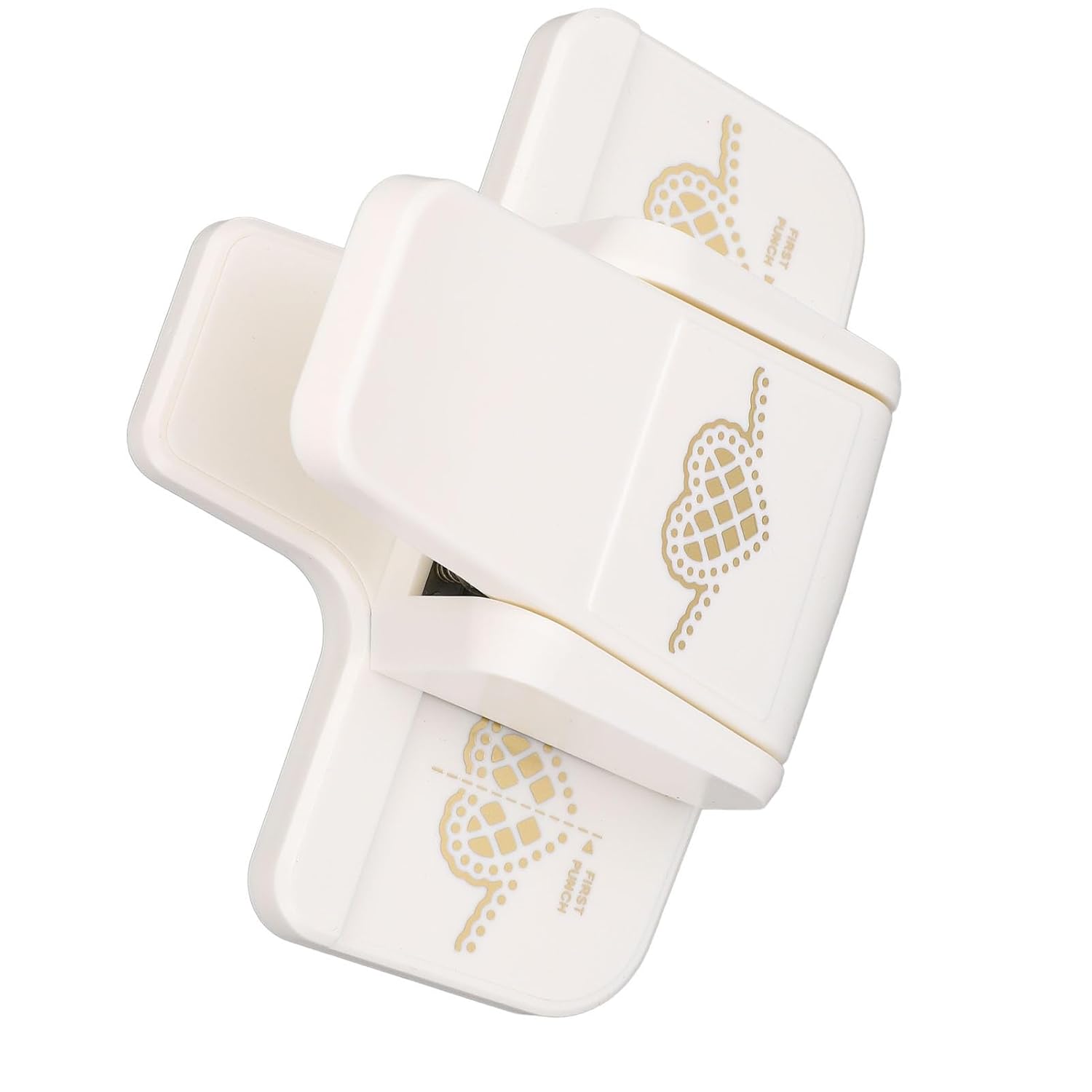 Qiilu Craft Punches Edges Punch Tool for Scrapbooking Photo Album Present Packaging - Cute Multifunctional Portable Edges Punch (#4)