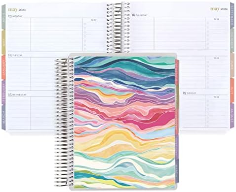 Amazon.com : Erin Condren 7x9 Coiled Academic Planner (August 2024 ...