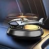 Solar Car Air Freshener - Solar Rotating Car Air Freshener Helicopter | Luxury Alloy Car Fragrance Diffuser Aromatherapy Ornaments for Car Dashboard #1