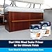 TotalBoat Lust Marine Varnish, High Gloss and Matte Finish for Wood, Boats, Outdoor Furniture (Matte, Quart)