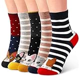 5, 🎁【Cadeau parfait】Ces chaussettes sont une excellente idée de cadeau pour les amoureuses des chats. Leur design mignon et leur confort les rendent idéales pour offrir lors d'anniversaires, des fêtes de Noël, ou comme petite surprise pour vos proches. 🎉