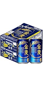 Amazon.co.jp: 金麦 350ml 72本 [ サントリー ビール 新ジャンル 発泡