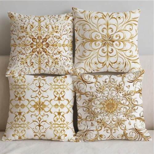 Housse coussin de jardin 70x70 déhoussable grand format avec zip invisible - 3