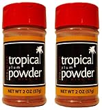 2 Bottle Pack of Kaili's Restaurant Li Hing Mui Tropical Plum Powder