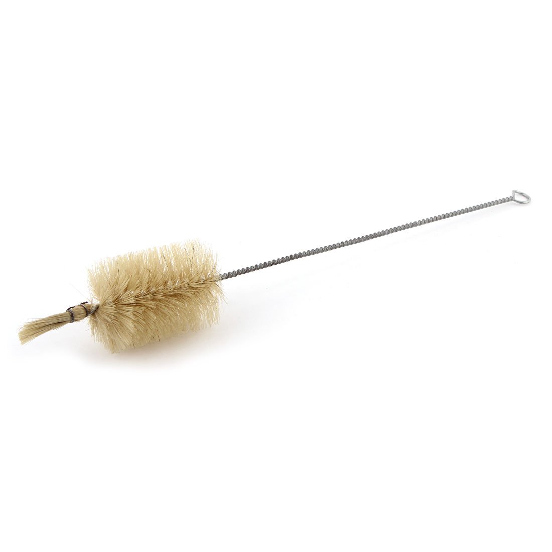 Metal Handle Nylon Bristles Laboratory Test Tube Bottle Nipple Brushes Cleaning Tool