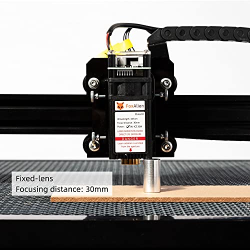 Image of LE-4040 Desktop Laser Engraver 5000mW Class 4, 40x40cm CNC Laser Engraving Machine Wood Cutter Carving for Acrylic Leather MDF Logo Picture DIY Making GRBL Control