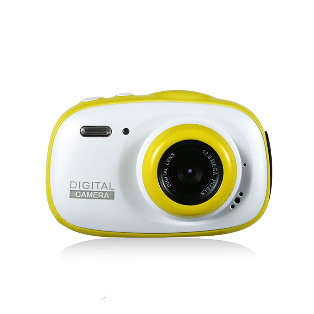 HUYA Videocamera Digitale Per Bambini Min. Piccola Videocamera Per Registrazione E Registrazione Video Ad Alta Risoluzione (Yellow)