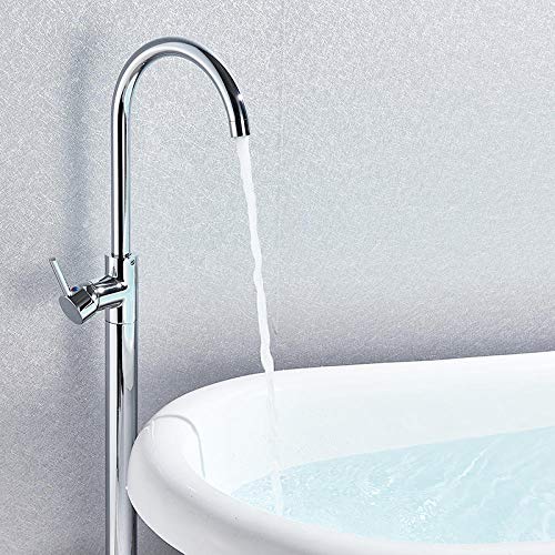 Robinet de baignoire-douche chromé mitigeur monocommande - 4