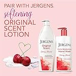 Jergens Extra Moisturizing Hand Soap, Liquid Soap Refill with Jergens Cherry Almond Scent, Hand Wash For Dry Hands, 8.3oz, Pack of 3 - Image 3
