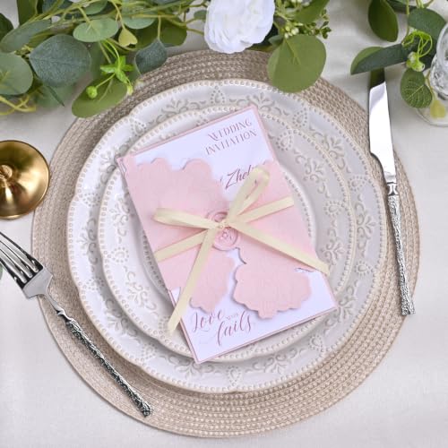 Image of Double Face Cream Satin Ribbon 1 /4 inch X 50 Yards Polyester Cream Ribbon for Gift Wrapping Very Suitable for Weddings Party Hair Bow Invitation Decorations and More