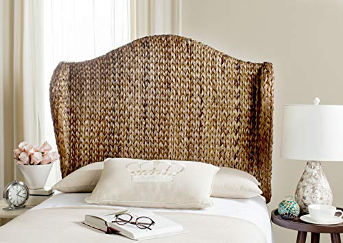Safavieh Home Collection Nadine Cabecero alado marrón (Queen)