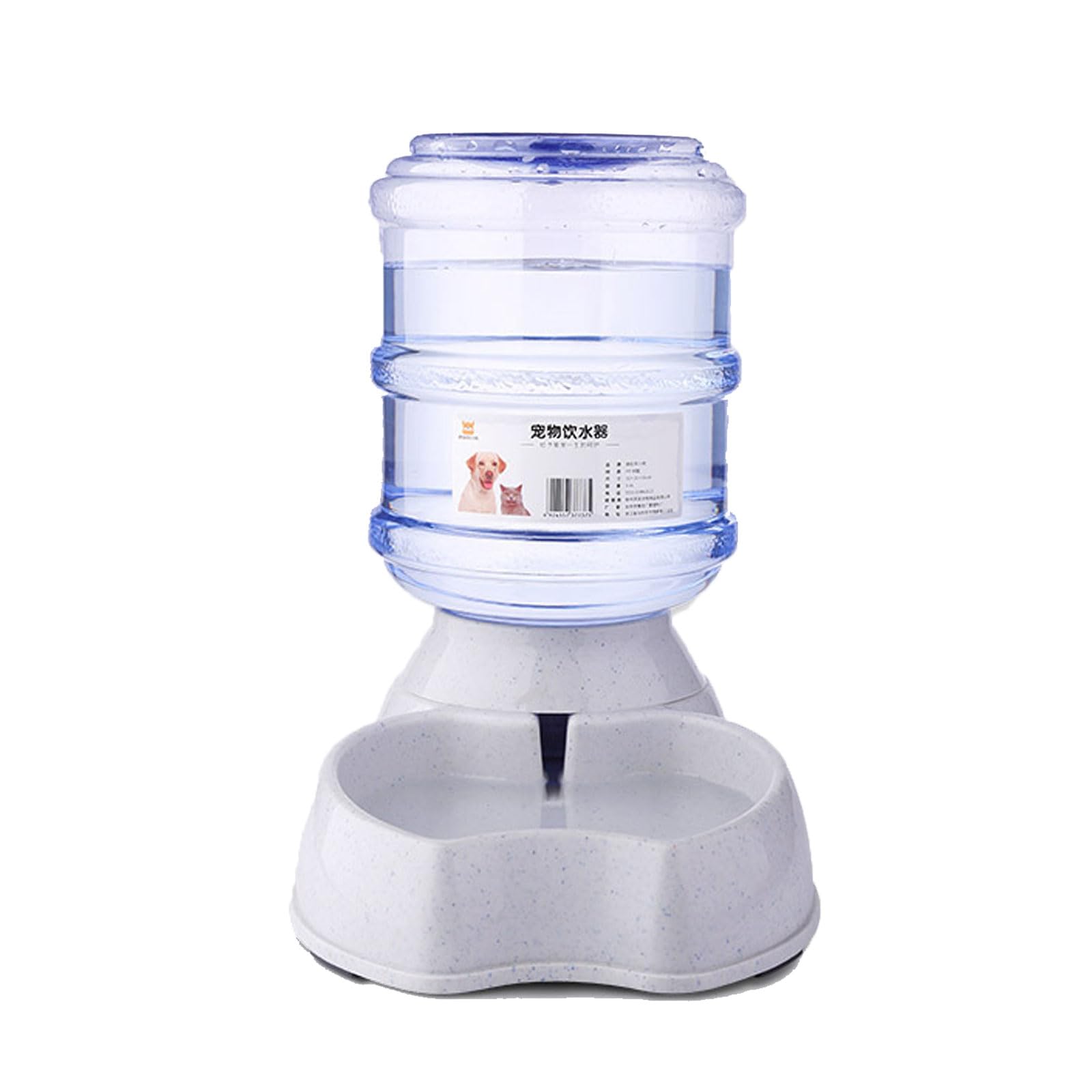 Dispensador de Agua for Mascotas, Cuenco for Gatos 3,8 l, dispensador automático for y Perros