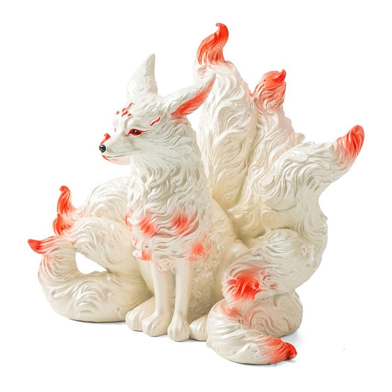 九尾狐仙 霊狐 装飾品 工芸品 美術品 置物 九尾狐仙 霊狐 装飾品 工芸品 美術品 置物 九尾狐