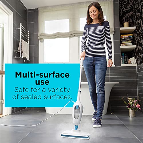 BLACK+DECKER White Steam Mop (HSM13E1)