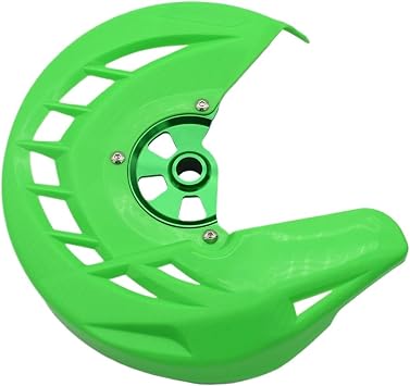 Motocycle Front Brake Disc Rotor Guard Cover Protector Compatible With KX125 KX250 KX250F KX450F KLX450R 2006-2017 2018 2019 2020Green