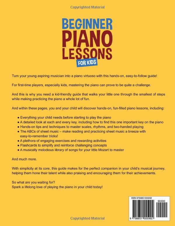 Snapklik.com : Beginner Piano Lessons For Kids: Learn How To Read Sheet ...