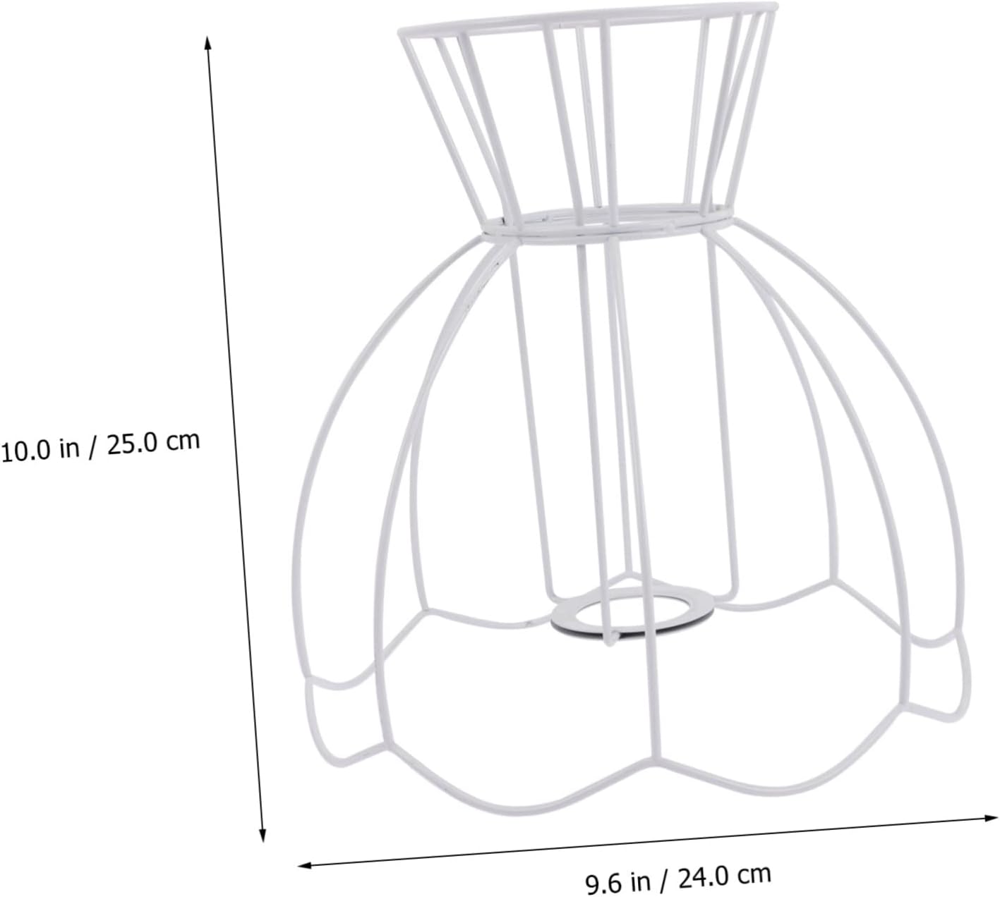 Homoyoyo Table Lamp Stand Lampshade Frame Bracket Diy Chandelier Lamp Holder for Home Restaurant Shop
