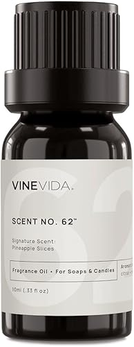 Miniatura 1035 de VINEVIDA [4 onzas] Aceite de fragancia de madera de teca de caoba para fabricación de velas y fabricación de jabón, aromas de velas prémium para