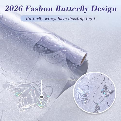 Vinilo Decorativo Butterfly Frosted de 17.5 x 78.7 pulgadas miniatura 4