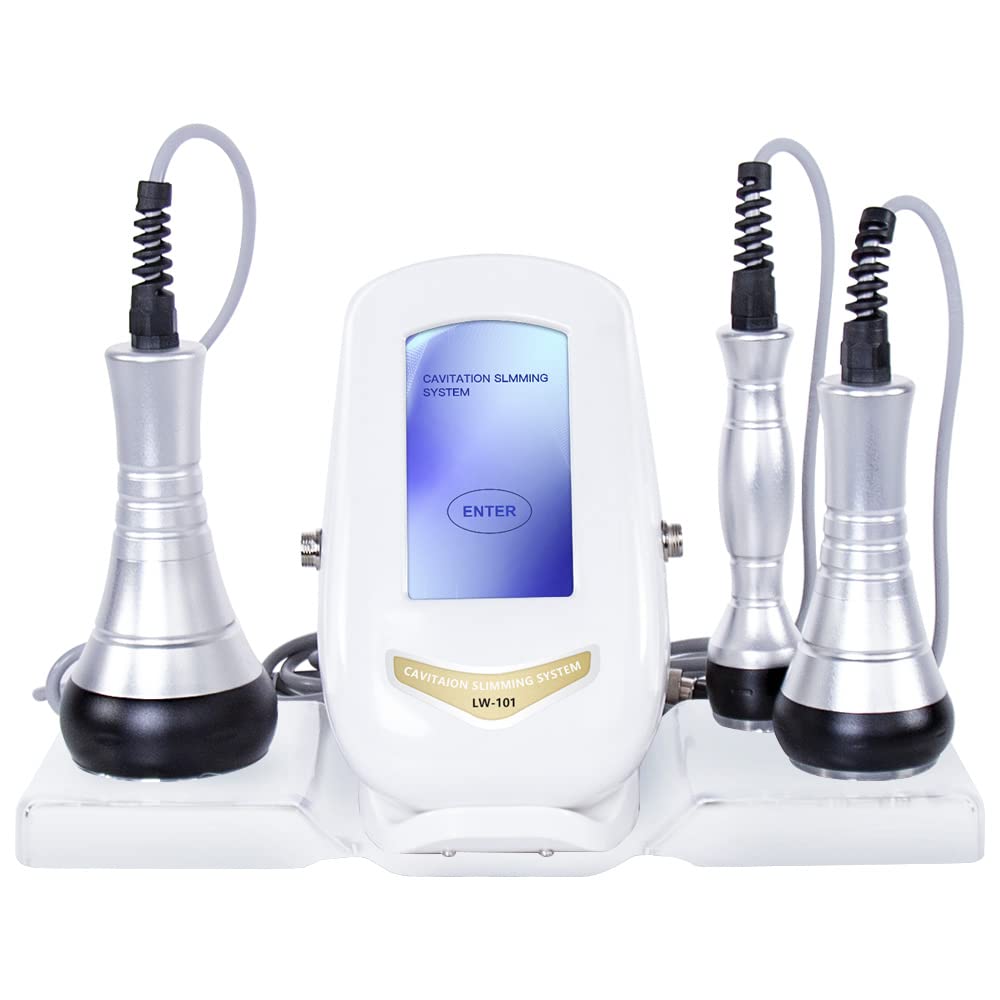 Skin Tightening Machine, Body Face Massager Machine, Rosy Finch 3 in 1 Body Shaping Slimming Skin Tightening Device, Beauty Machine Home Salon Use for Women